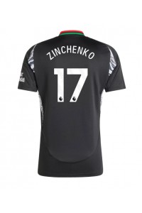 Arsenal Oleksandr Zinchenko #17 Voetbaltruitje Uit tenue 2024-25 Korte Mouw